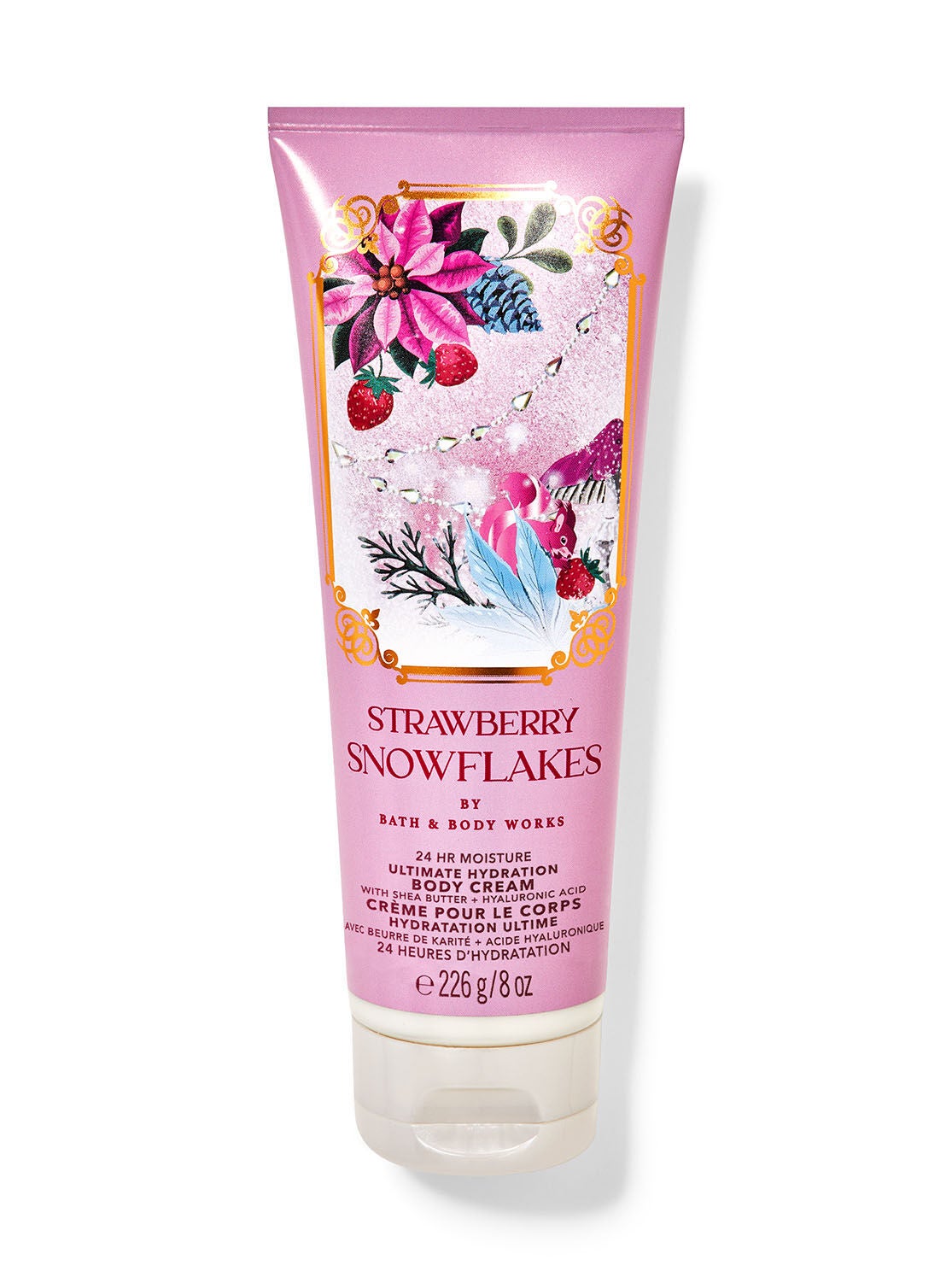 Strawberry Snowflake Body Cream