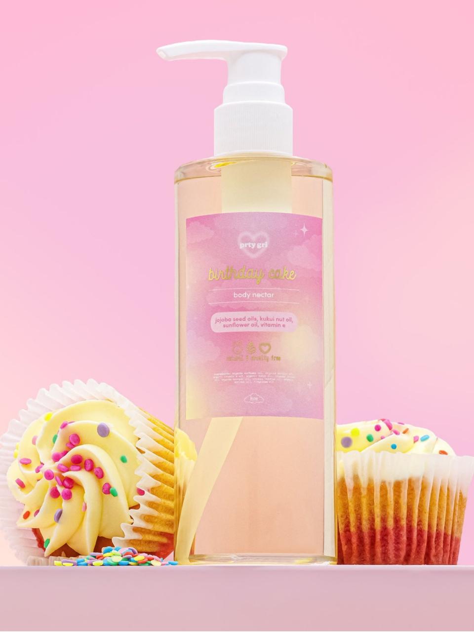 Prty Grl Birthday Cake Body Oil