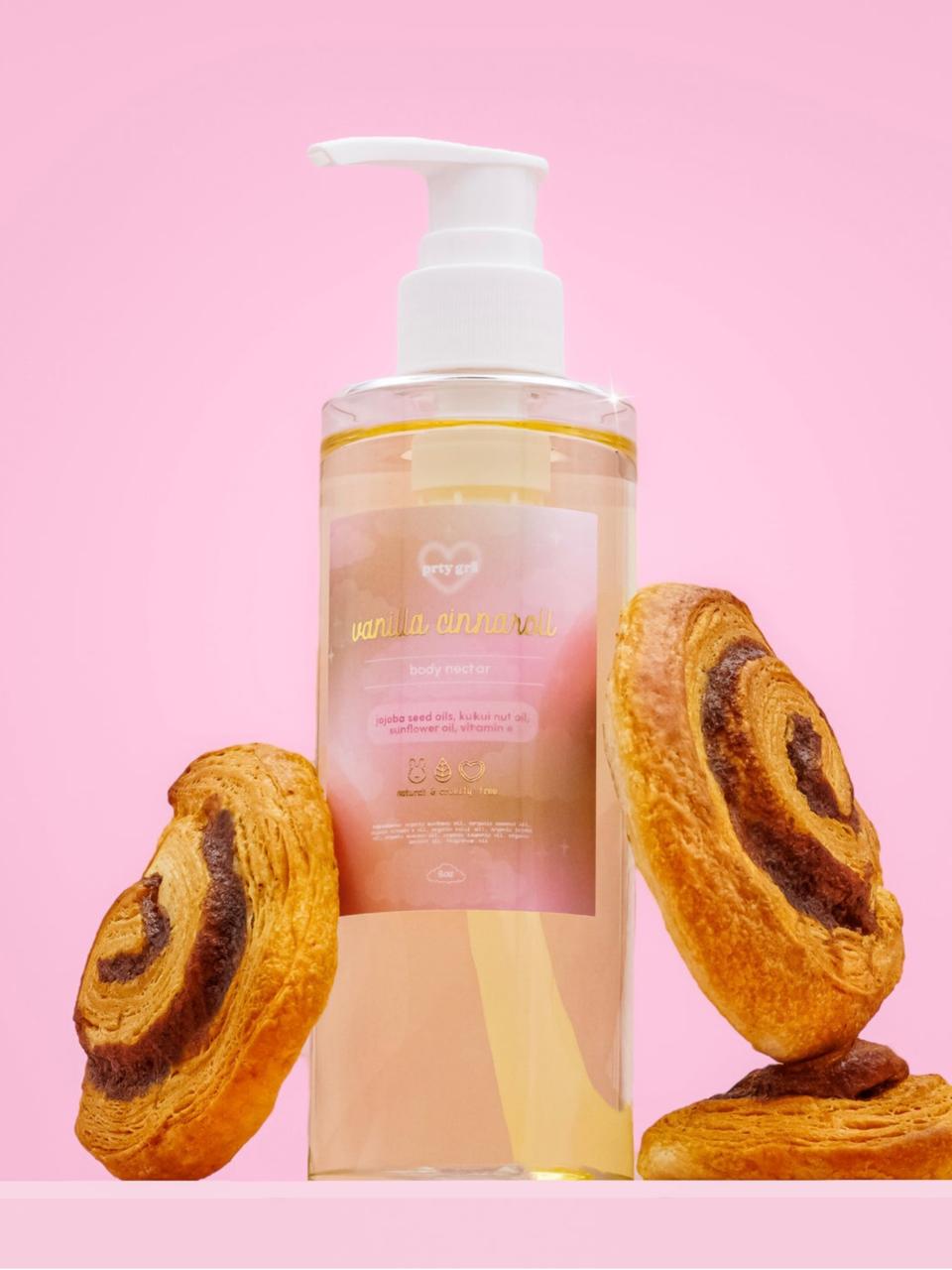 Prty Grl Vanilla Cinnamon Body Oil