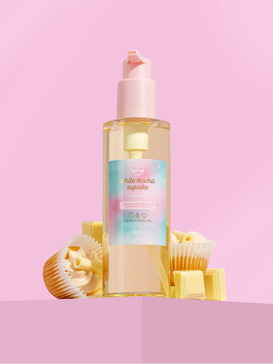 Prty Grl White Mocha Cupcake Body Oil