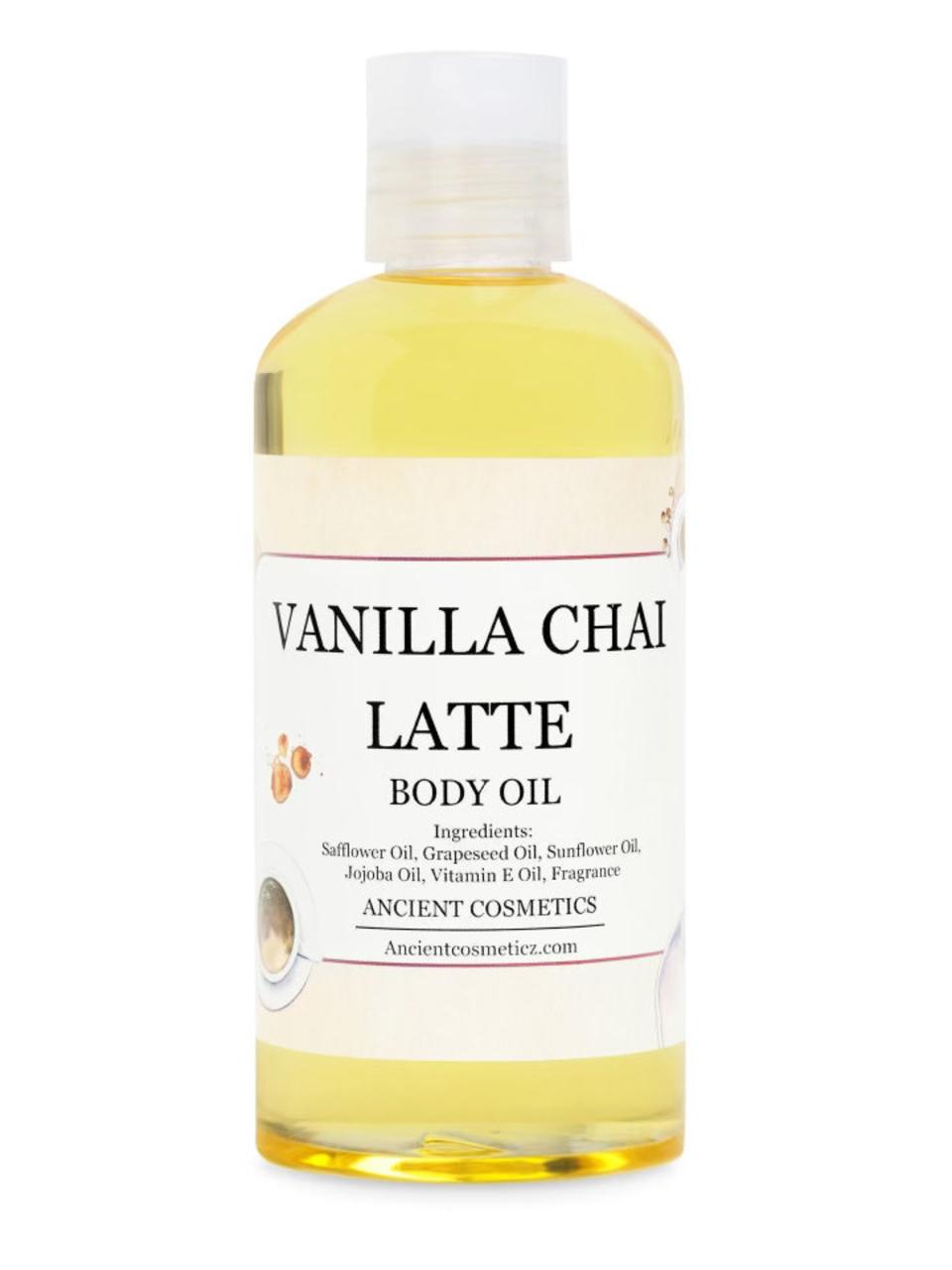 Vanilla Chai Latte Body Oil