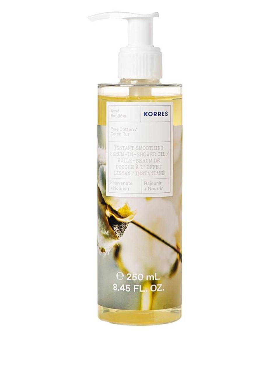 Pure Cotton Instant Serum Shower Oil