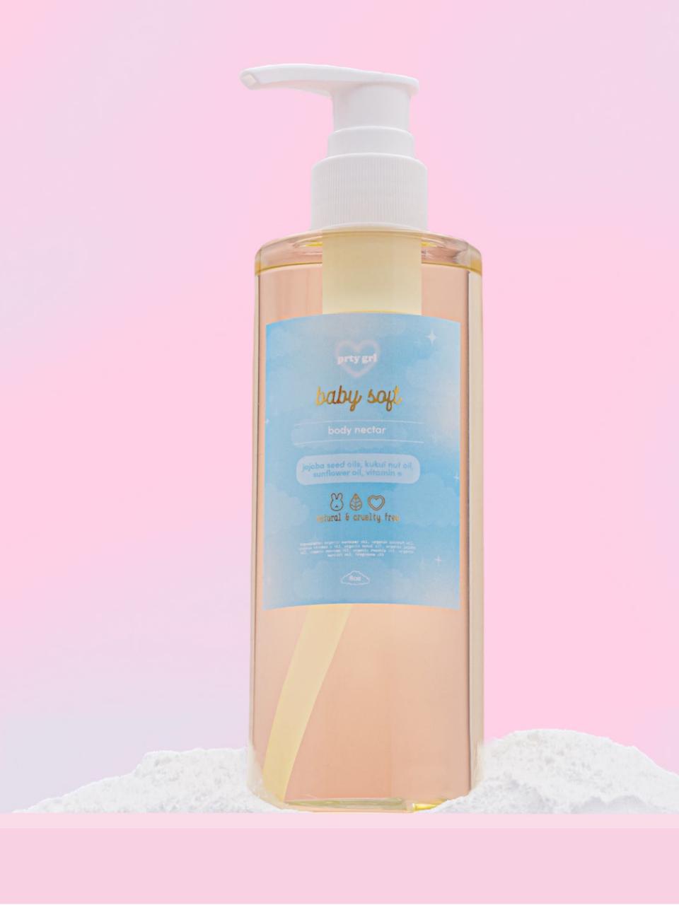 Prty Grl Baby Soft Body Oil