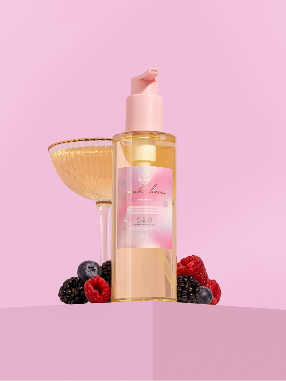 Prty Grl Pink Cheers Body Oil