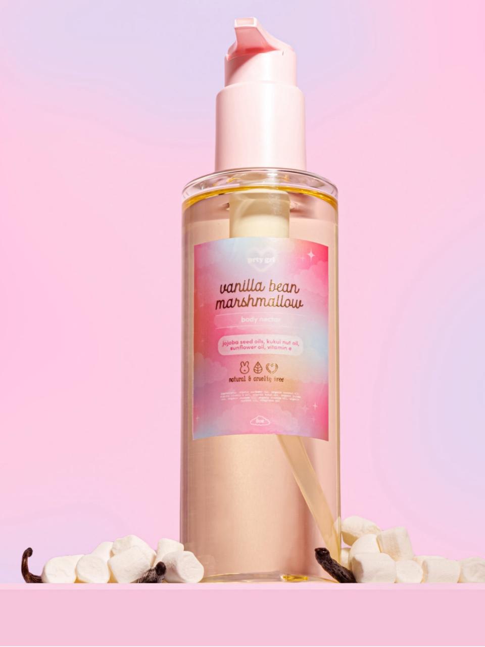 Prty Grl Vanilla Bean Marshmallow Body Oil