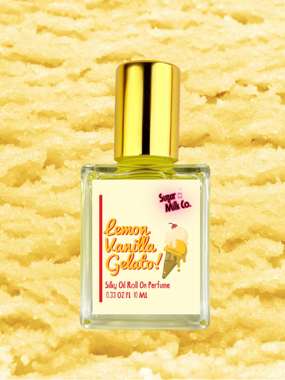 Sugar Milk Co Lemon Vanilla Gelato Perfume Oil