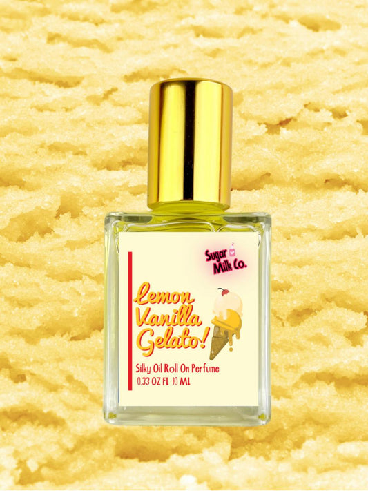 Lemon Vanilla Gelato Perfume Oil